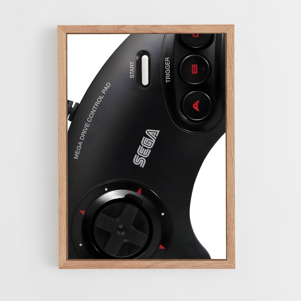 Poster Joypad Legend – affiche Consoles (vue 4)